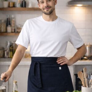 delantal de cintura gabardina color arena (copia)