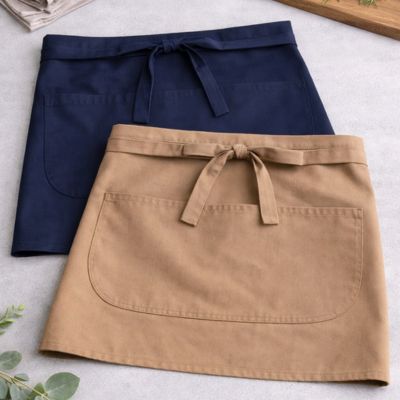 delantal de cintura de gabardina para gastronomia