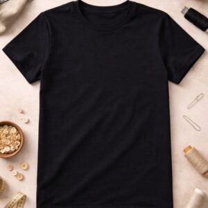 remera 100% algodón | cuello redondo y manga corta | color blanco (copia)